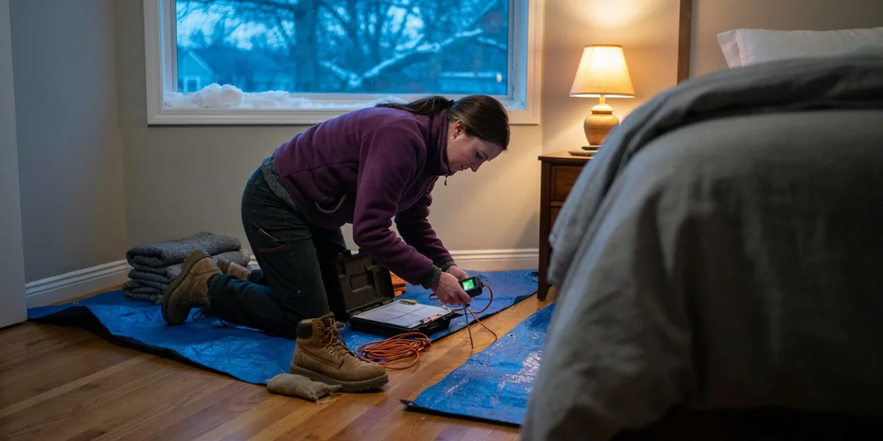 Hardwood Floor Drying in Atkinson, NH